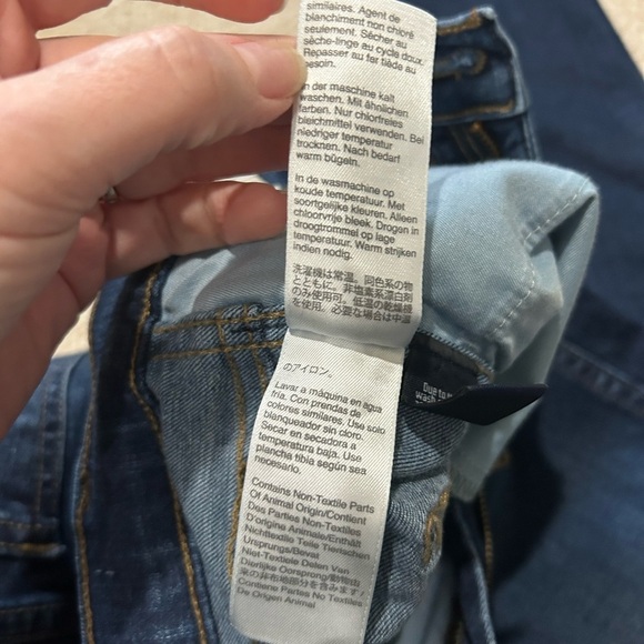 Madewell 10" High Rise Skinny Jeans Womens Size 29 medium/dark wash F4684 denim - Picture 13 of 14